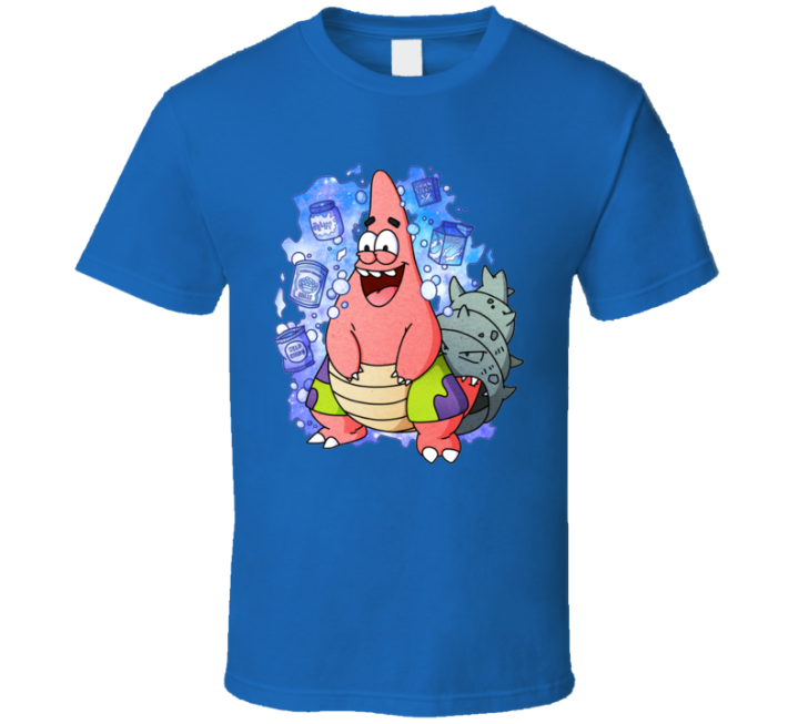 Patrick Slowpoke Star Pokemon Spongebob Parody T Shirt