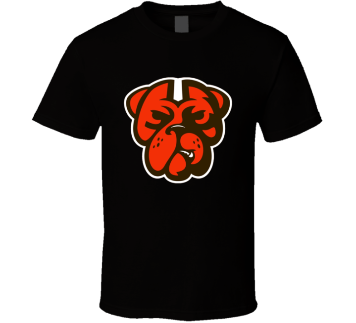 Cleveland Browns Dawg Pound Logo Fan Art T Shirt