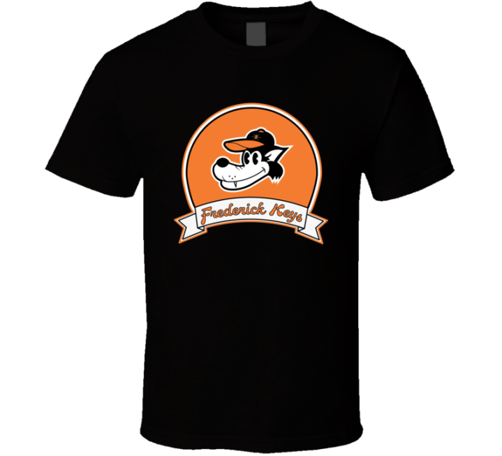 Frederick Keys Maryland Baltimore Orioles Keyote Mascot T Shirt