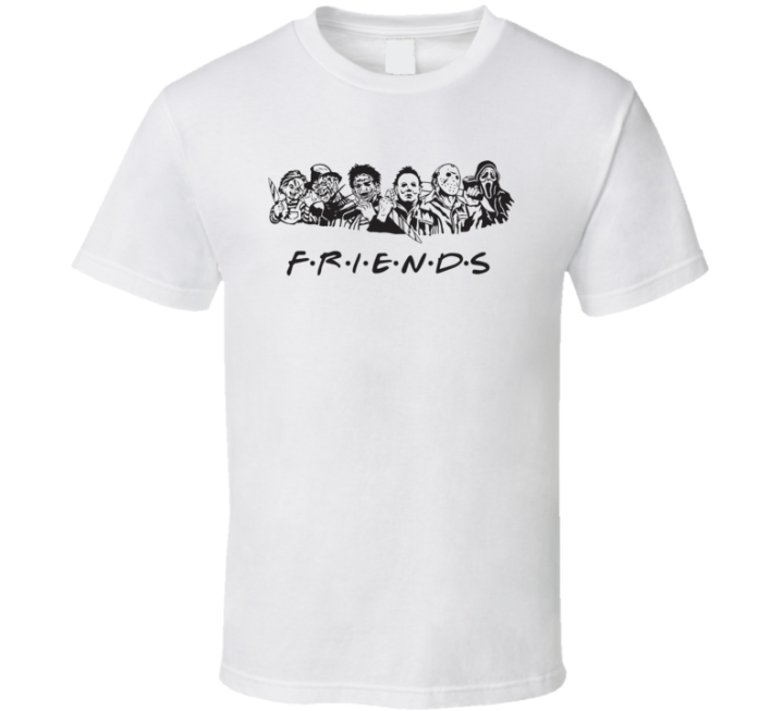 Friends Halloween All Stars Parody T Shirt