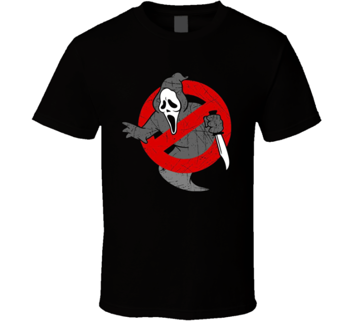 No Ghosts Scream Ghostbusters Halloween Parody T Shirt