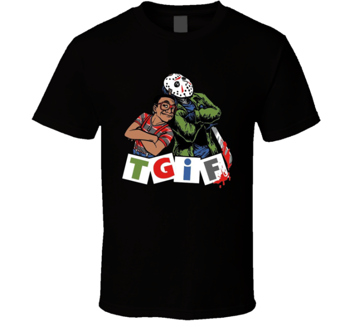 Tgif Urkle Jason Halloween Parody T Shirt