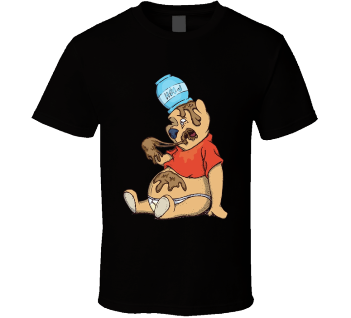 Winnie The Poop Pooh Halloween Parody T Shirt