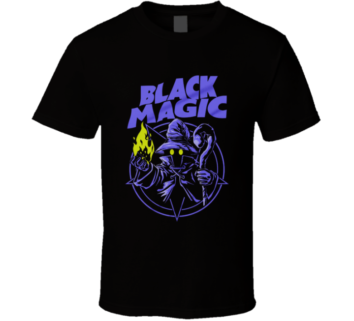 Black Magic Sabath Final Fantasy Halloween Parody T Shirt