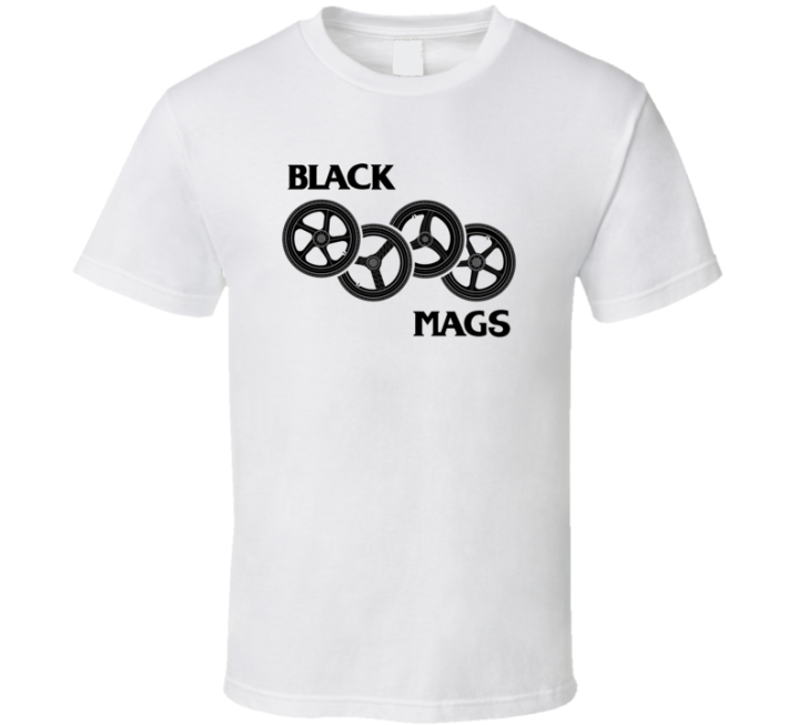 Black Mags Black Flag Film Cinematography Parody Gift T Shirt