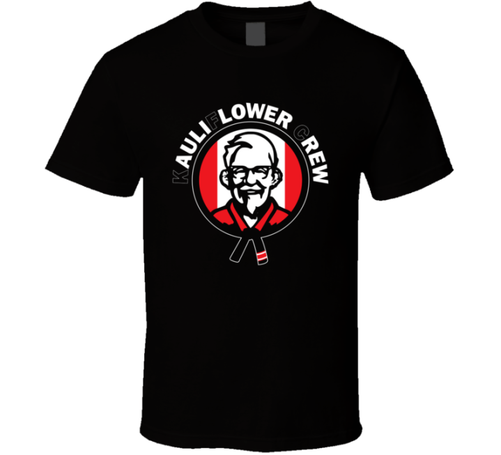 Kauliflower Crew Brazilian Jiu Jitsu Kfc Parody T Shirt