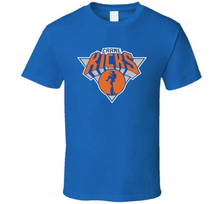 Crane Kicks New York Knicks Karate Kid Parody T Shirt