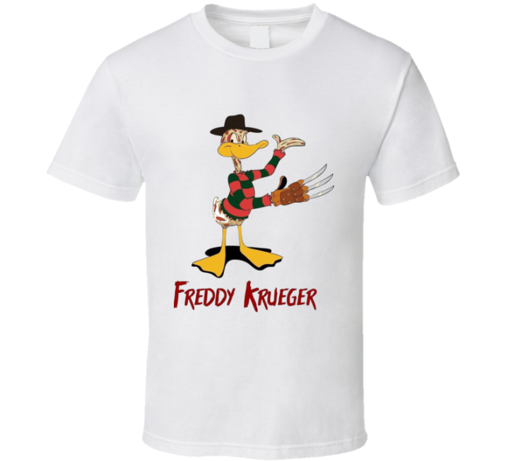 Freddy Krueger Duck Halloween Costume Parody T Shirt