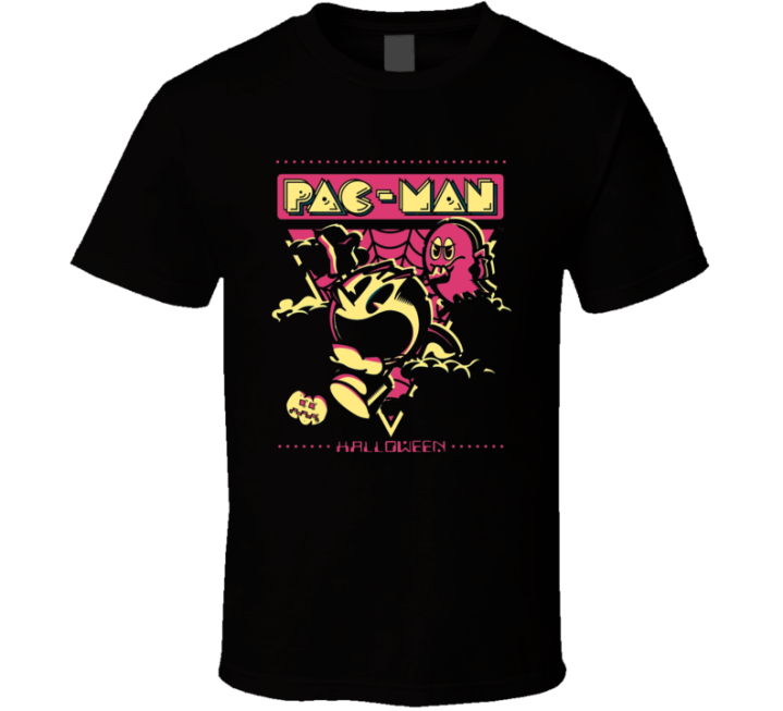 Pac-man Halloween Parody Gift T Shirt