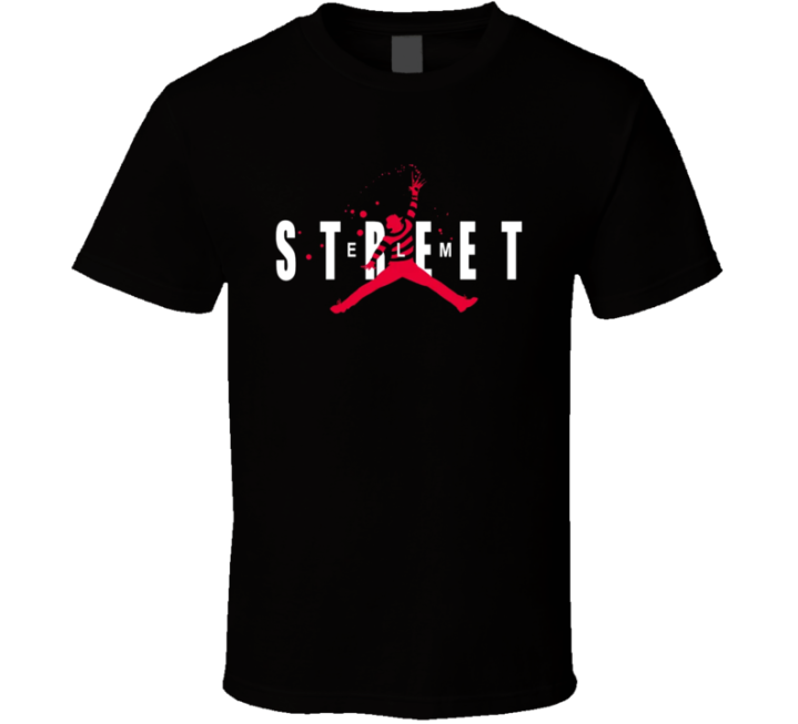 Elm Street Freddie Krueger Air Basketball Halloween Parody T Shirt