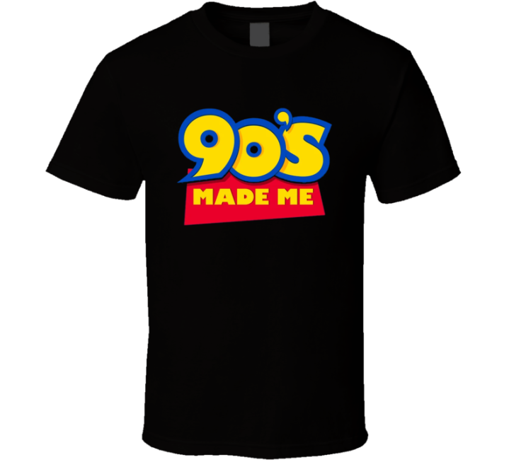 90s Made Me Toy Story Nineties Parody T Shirt