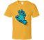 Screaming Hand Mask Up Santa Cruz Parody T Shirt