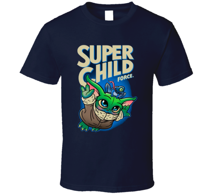 Super Child Force Star Wars Mario Parody T Shirt