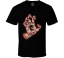 Screaming Hand Zombie Santa Cruz Halloween Parody T Shirt