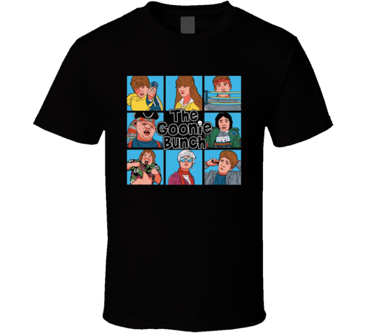 The Goonie Bunch Goonies Grand Theft Auto Parody T Shirt