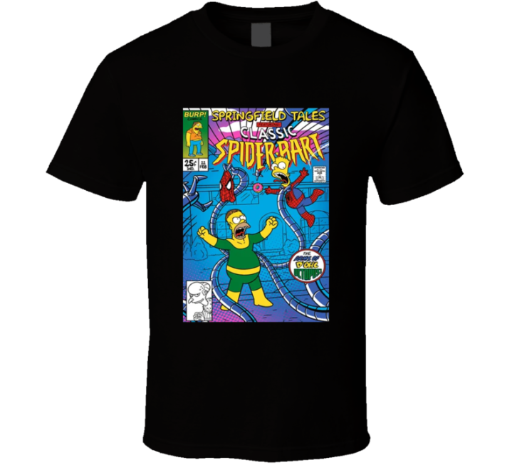 Homer Doc Oc Simpsons Spiderman Parody T Shirt