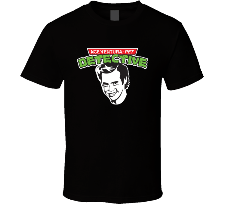 Ace Ventura Pet Detective Teenage Mutant Ninja Turtles Parody T Shirt