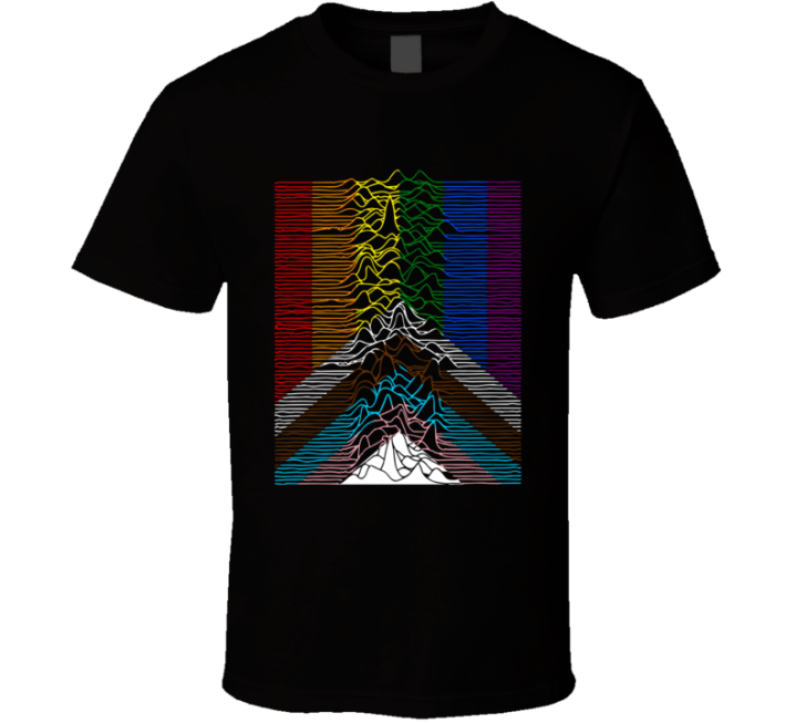 Joy Inclusion Pride Flag Lgbtq Rock Parody T Shirt