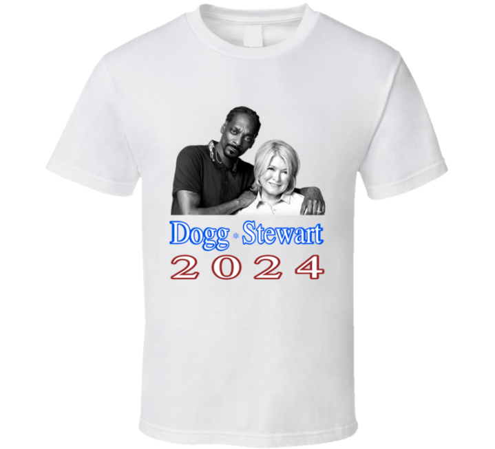 Snoop Dogg Marther Stewart 2024 Elections T Shirt