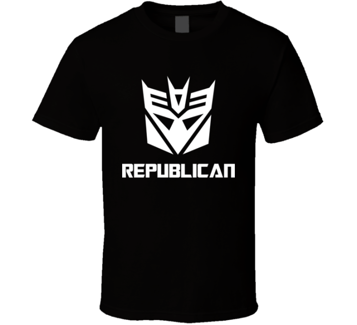 Republicans Decepticons Parody T Shirt