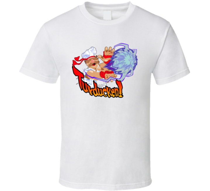 Turducken Muppets Street Fighter Parody T Shirt