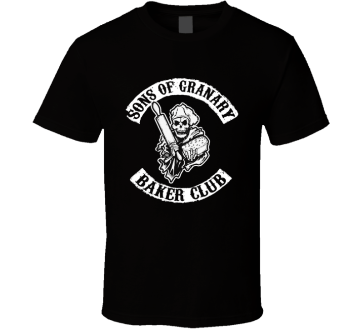 Sons Of Granary Baker Club Anarchy Parody Gift T Shirt