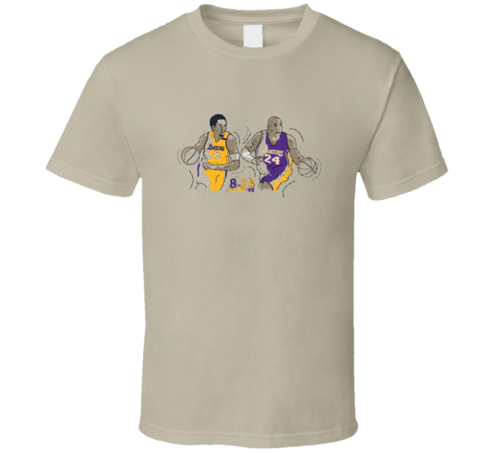 Kobe Bryant Lakers 8 24 One Goal Win Los Angeles Tribute Mamba T Shirt