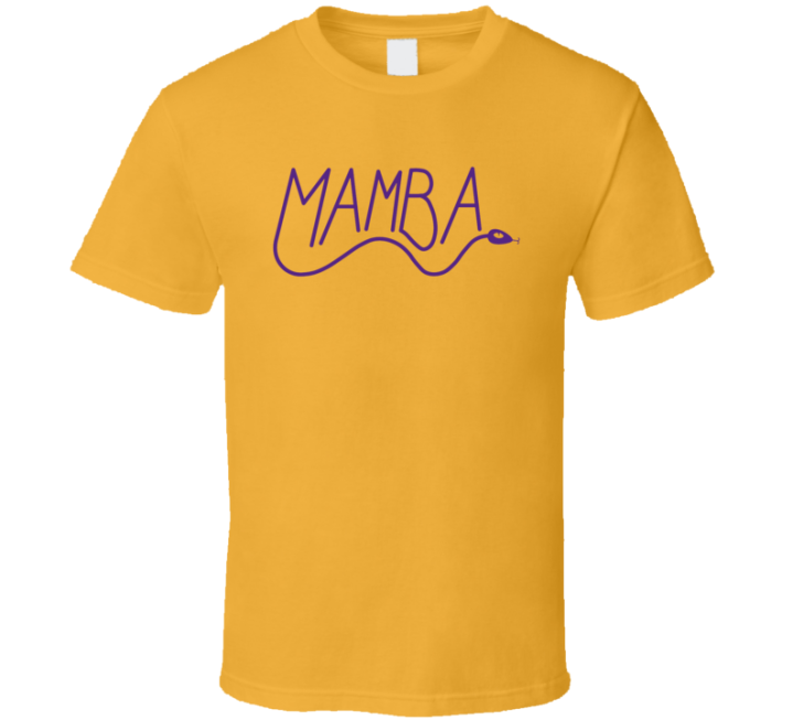 Black Mamba Snake Kobe Bryant Lakers Fan Gift T Shirt