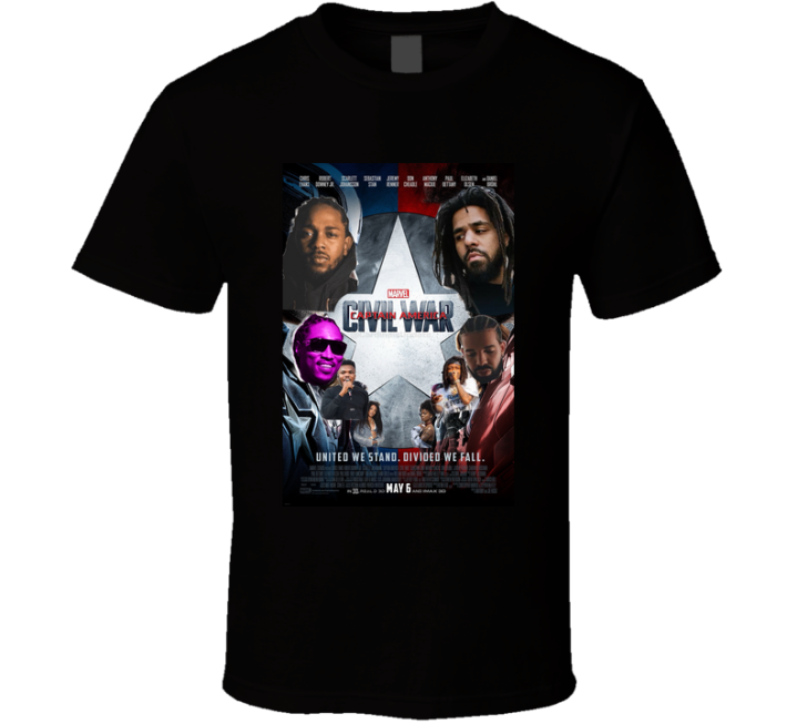 Rap Civil War Kendrick Cole Drake Diss Like That T Shirt