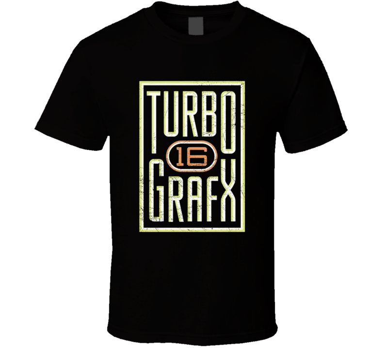 Turbografx 16 Video Game System T Shirt
