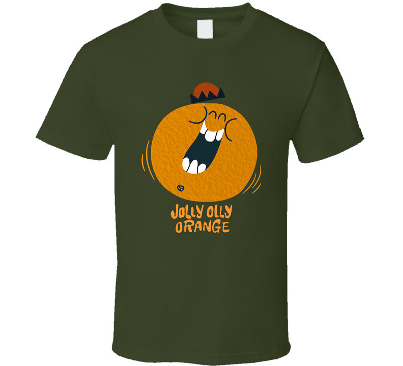 Jolly Ollie Orange Funny Face Drink Mix T Shirt