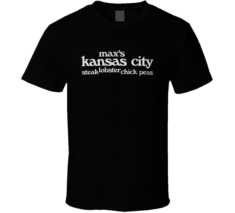 Maxs Kansas City New York T Shirt
