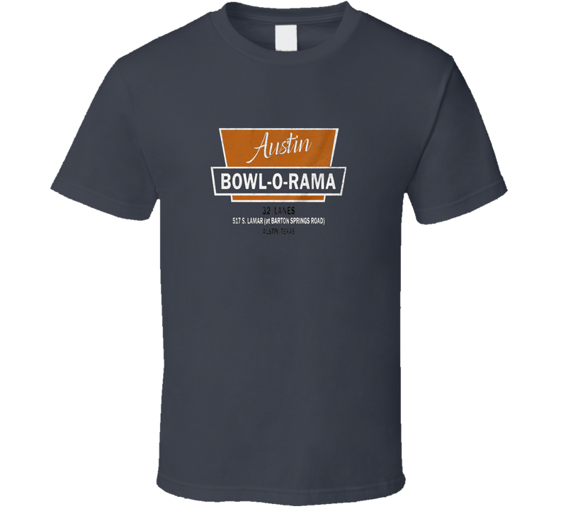 Austin Bowl-o-rama Texas T Shirt