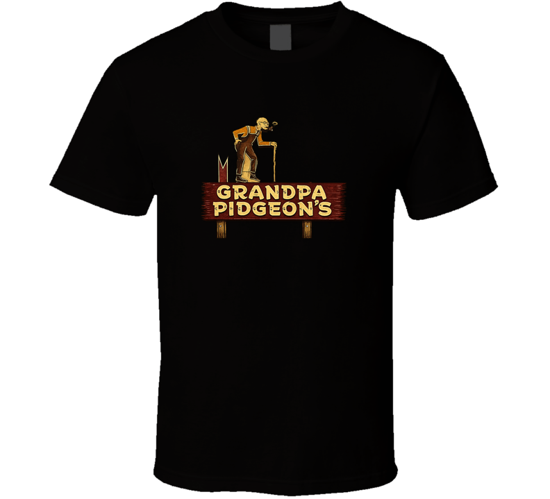 Grandpa Pigeons St. Louis Nostalgia T Shirt